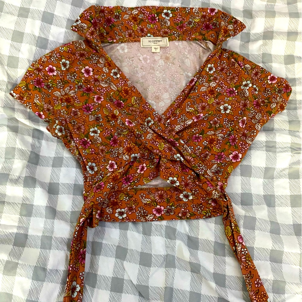 Floral Crop Top